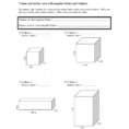 Worksheet Volume Of Cylinder Worksheet Volume And Surface