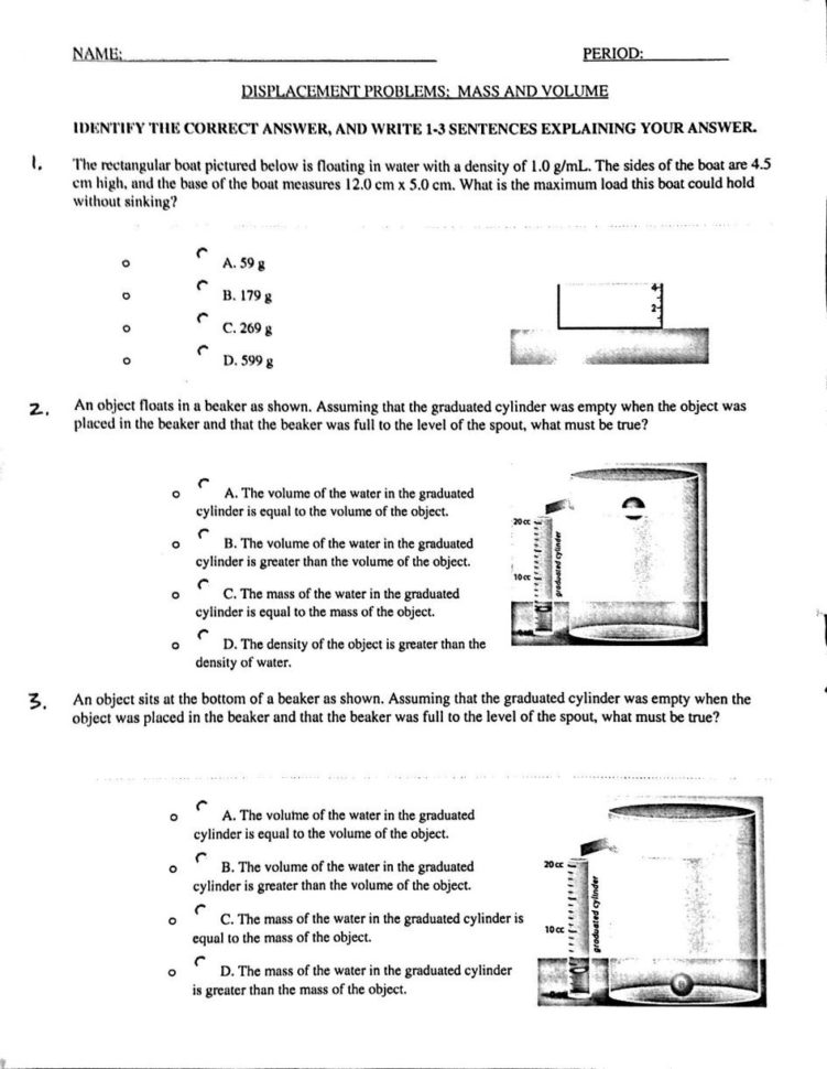 Worksheet Volume Of Cylinder Worksheet Volume And Surface