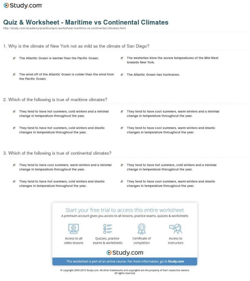 Worksheet Weather And Climate Worksheets Lets Talk About The