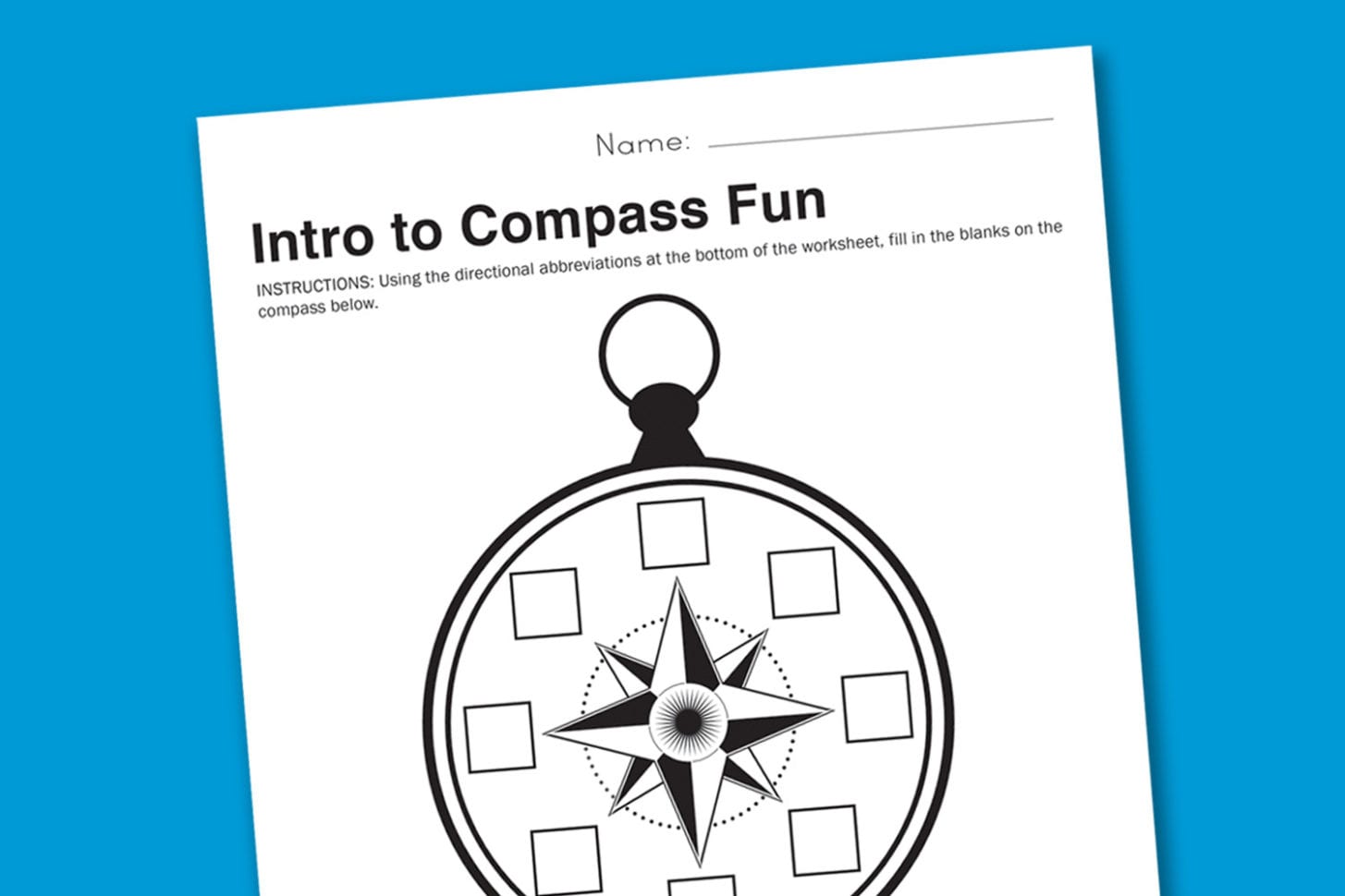 Worksheet Wednesday Intro To Compasses  Paging Supermom Worksheet Wednesday Intro To Compasses  Paging Supermom