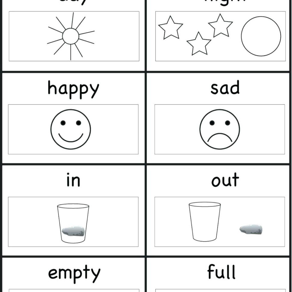 Kindergarten Search Worksheet