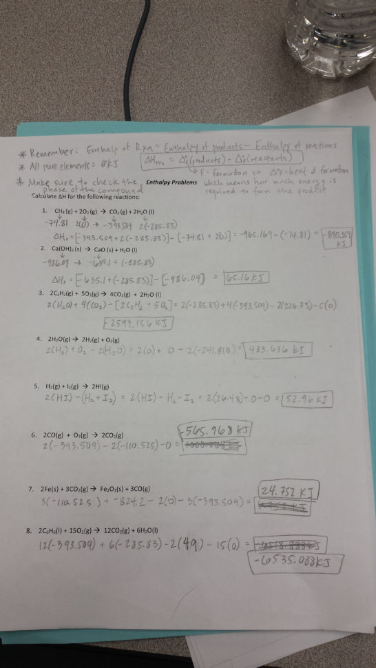 Worksheets And Answer Keys  Chemistry