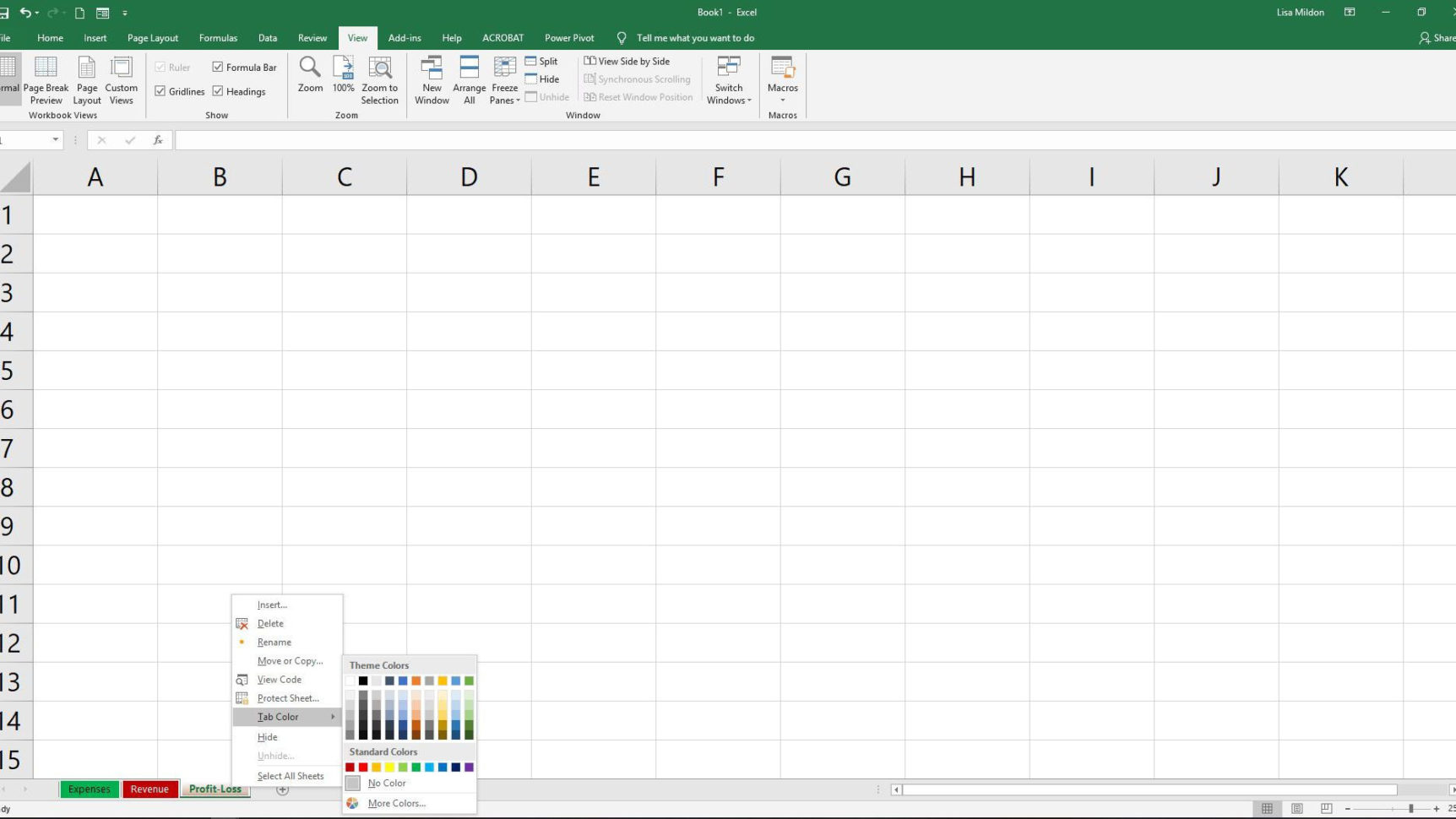 Worksheets And Workbooks In Excel