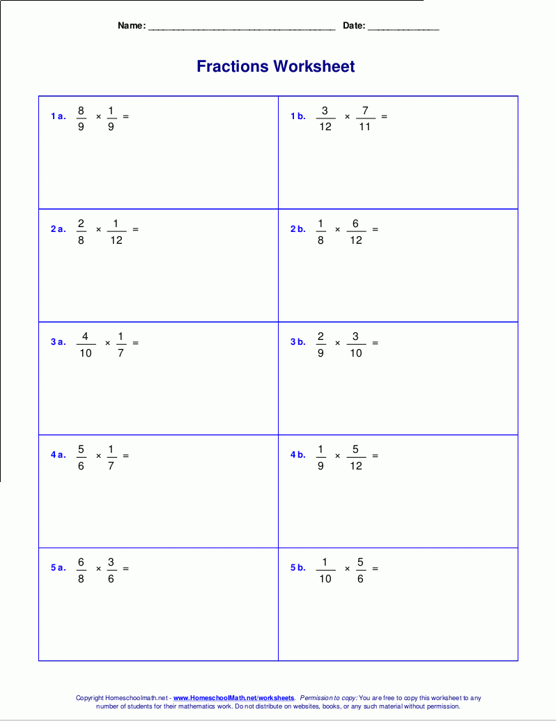 Multiplying And Dividing Positive And Negative Fractions Worksheet Db 