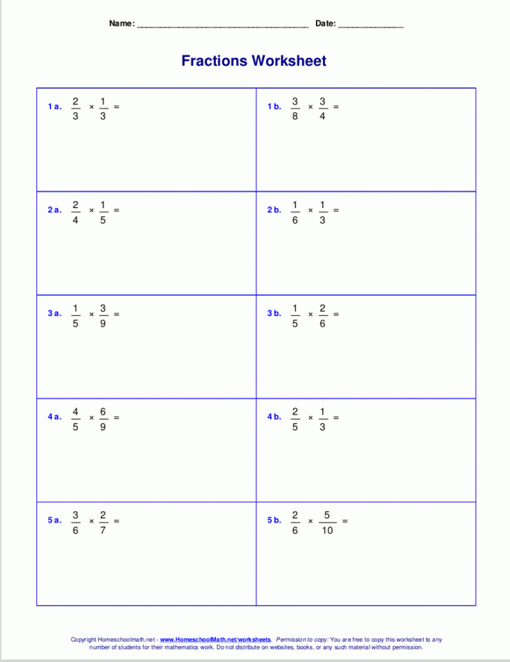 4th grade math worksheets fractions db excelcom