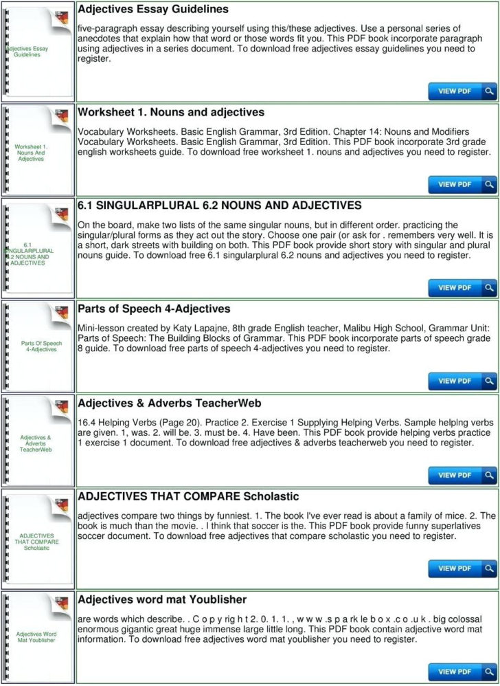 Worksheets For Grade 1 English Grammar – Keynotesheetco — db-excel.com