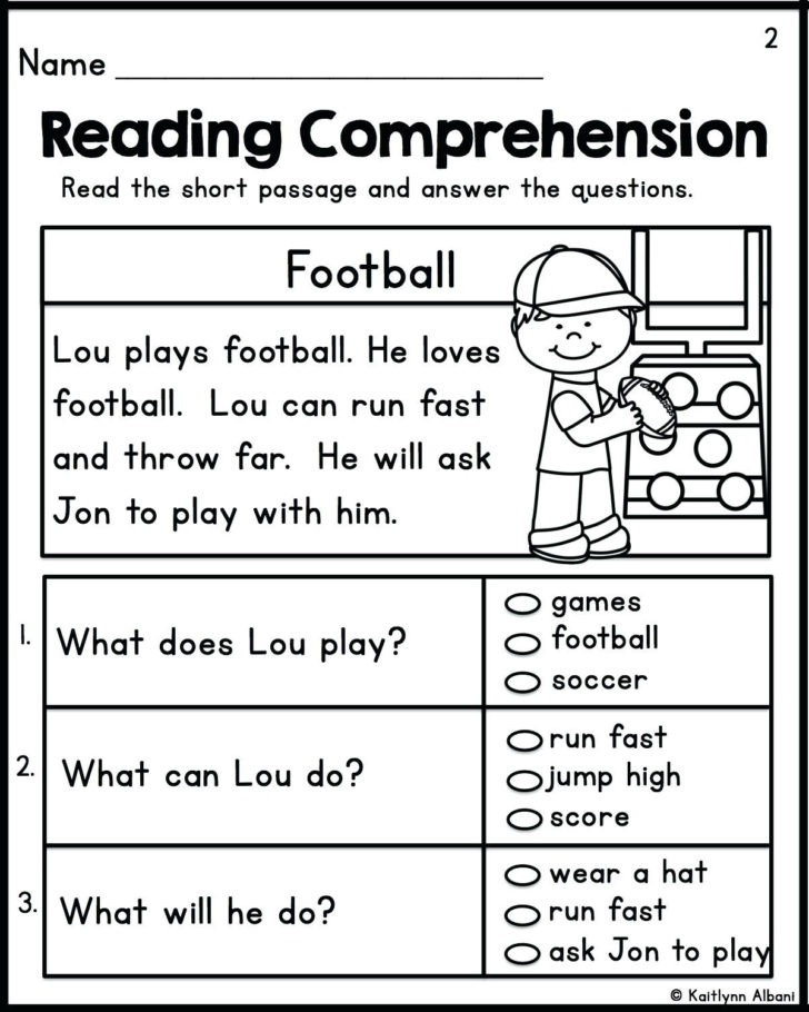 Reading For Kid Worksheet