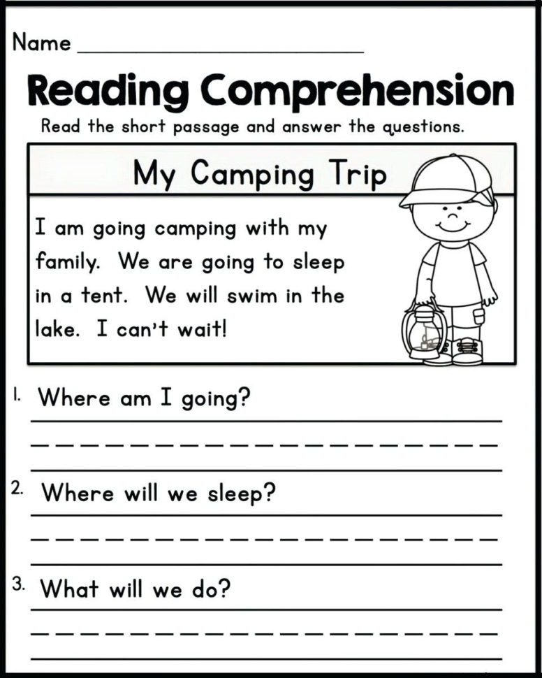Worksheets For Reading