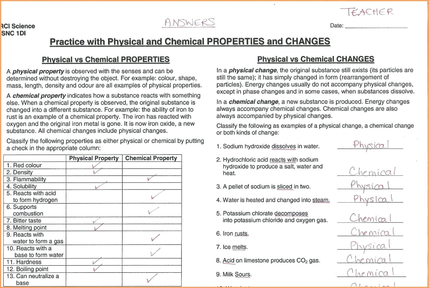 worksheets-physical-and-chemical-properties-changes-vs-db-excel
