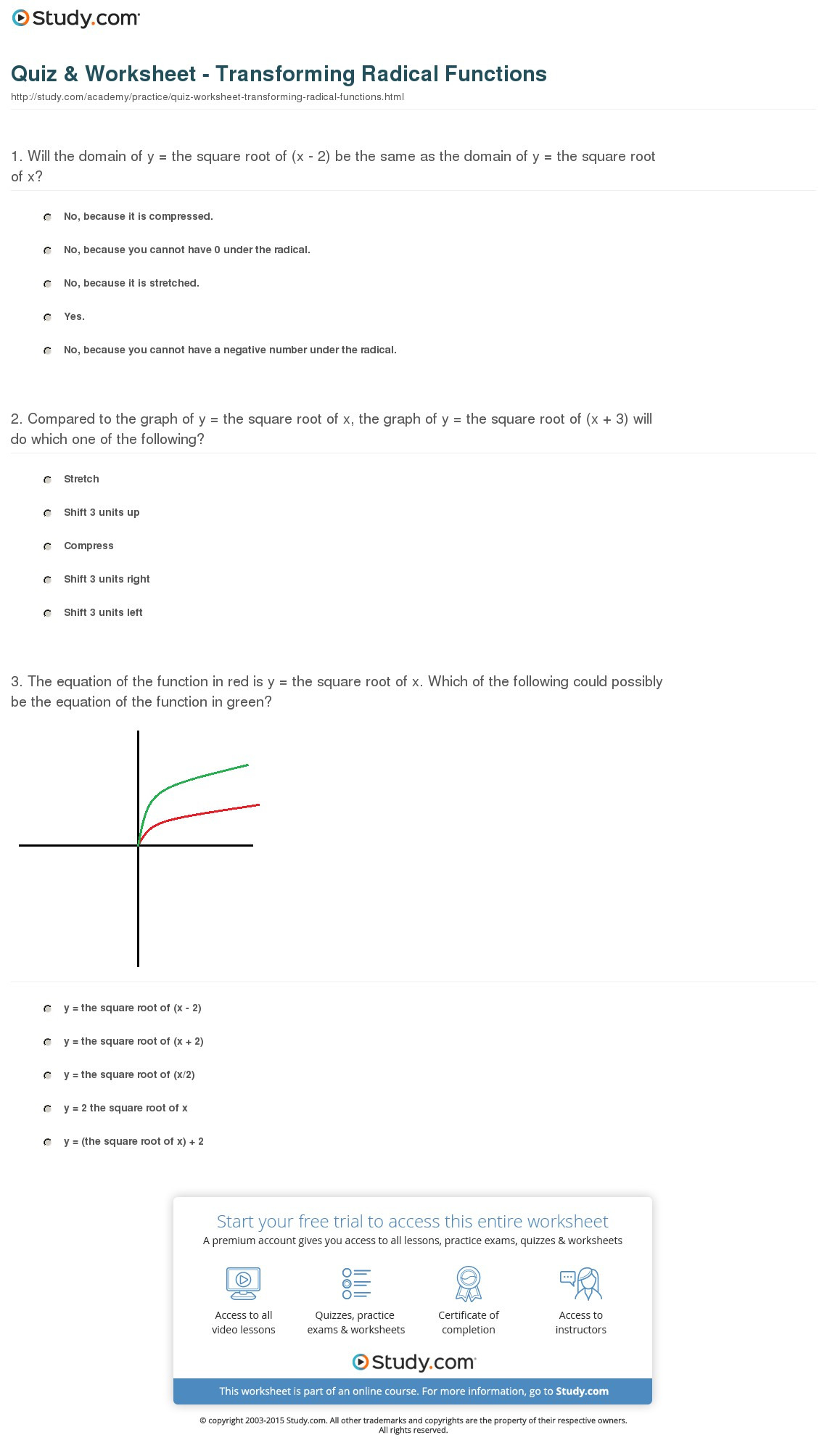 Worksheets Square Root Equations Worksheet As Toddler