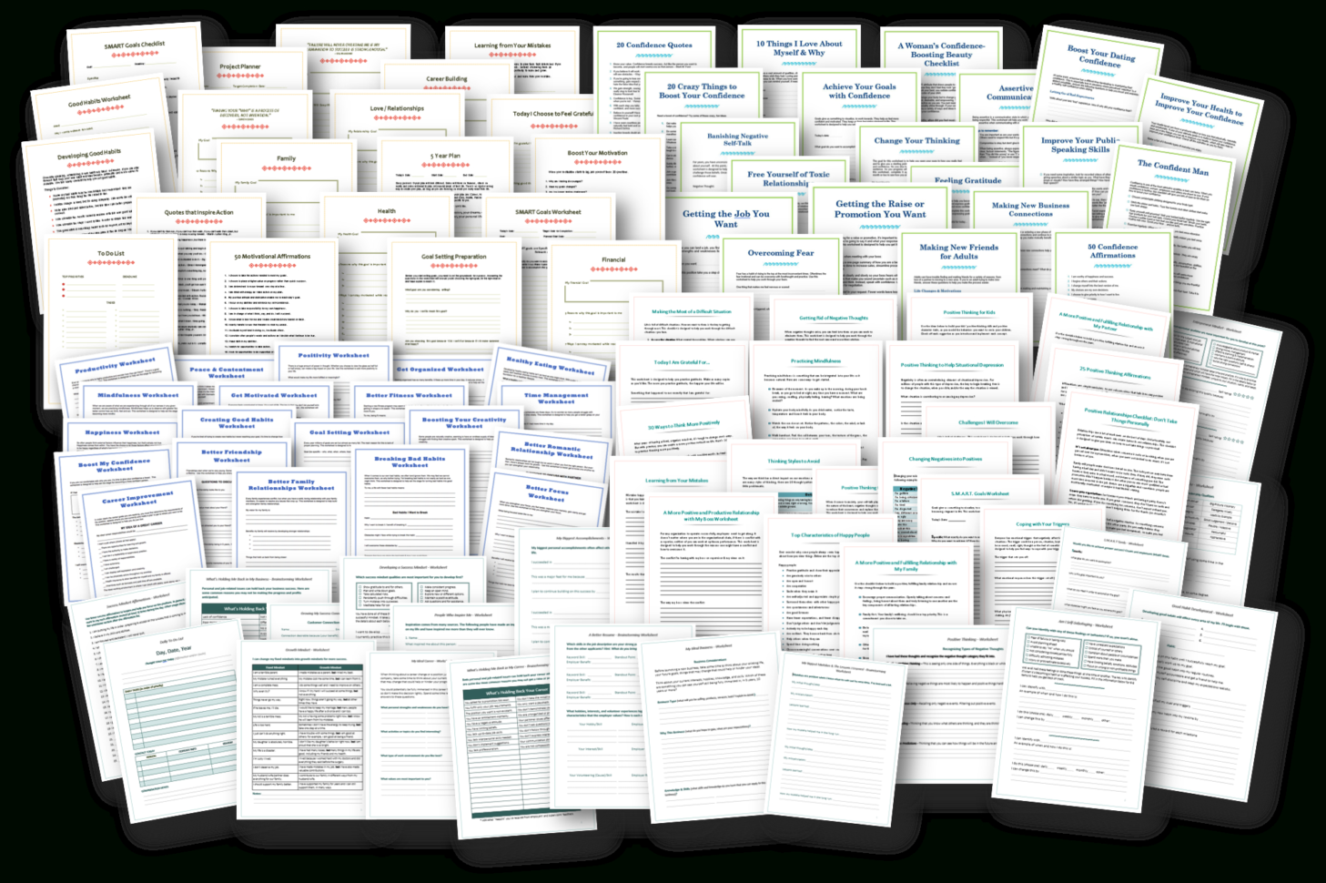 Worksheetsprintables Mega Pack  Publishforprosperity