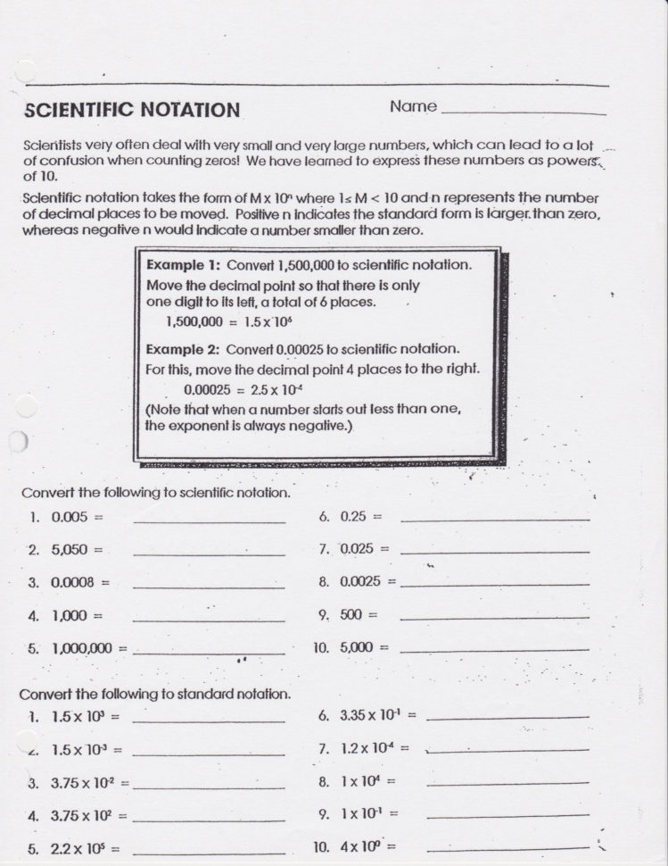 Worksheetworks Coordinate Pictu Scientific Notation Worksheet Works