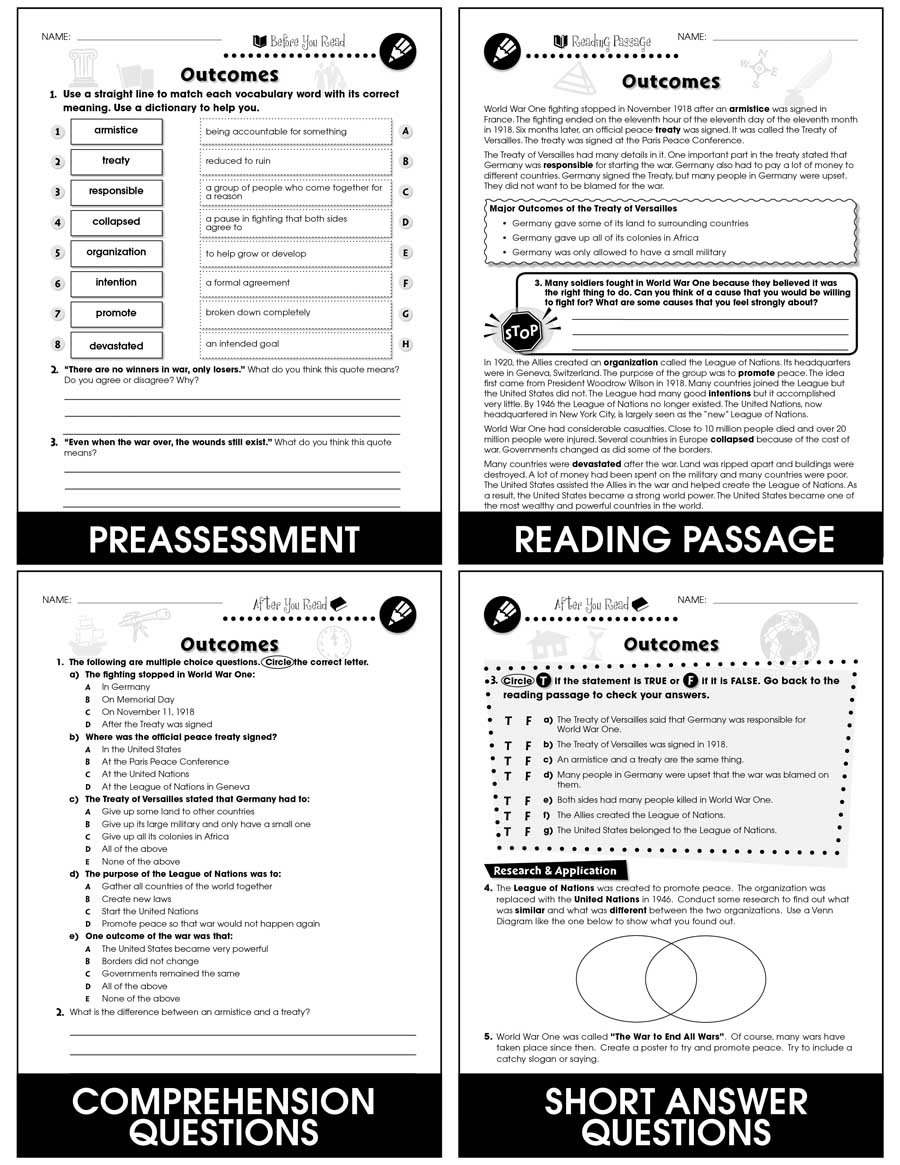 World R 1  Grades 5 To 8  Print Book  Lesson Plan