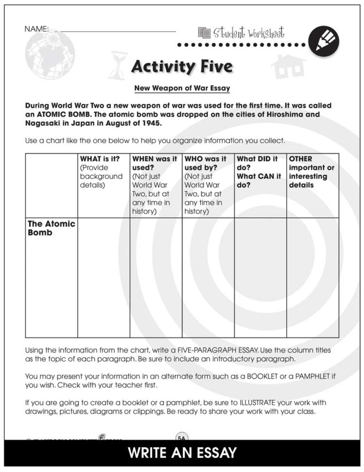 World R Ii  Bonus Worksheets  Grades 5 To 8  Ebook