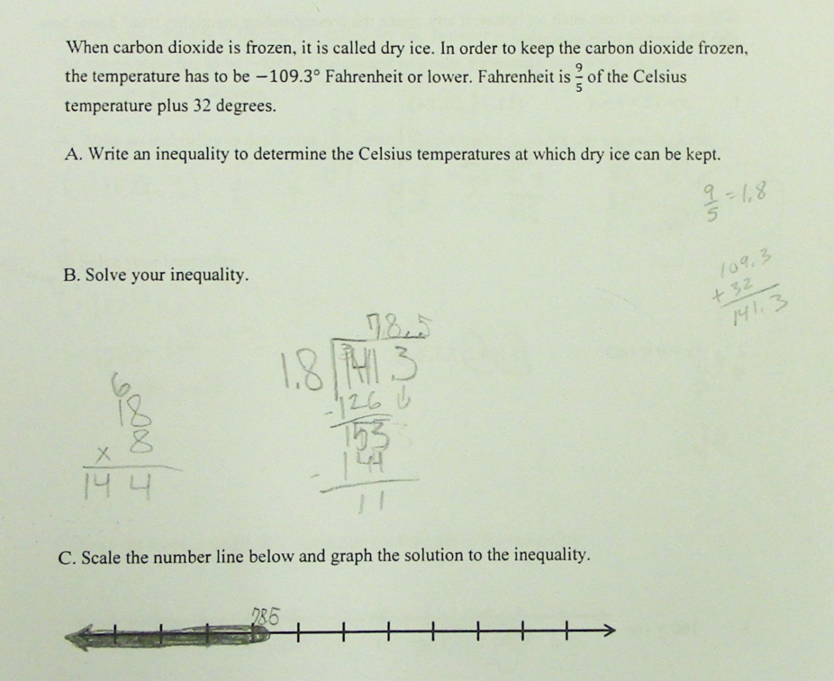 Write Solve And Graph An Inequality Students Are Asked To Write
