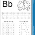 Writing Letter B Worksheet Writing Az Alphabet
