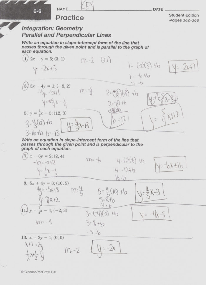 Writing Linear Equations Worksheet Answers — db-excel.com