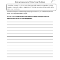 Writing Prompts Worksheets  Argumentative Writing Prompt