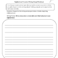 Writing Prompts Worksheets  Narrative Writing Prompts