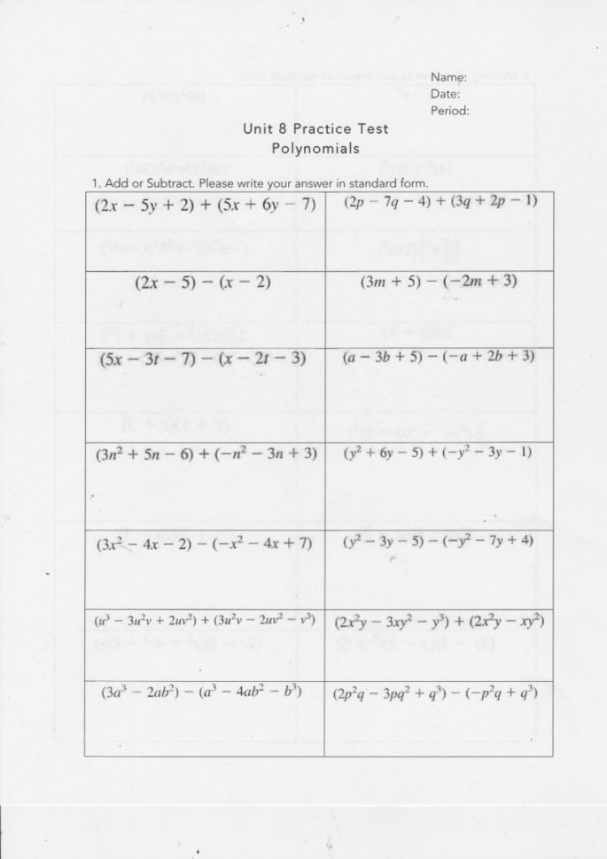 Yesterday's Work Units 7  8  Have A Problem Use Math To