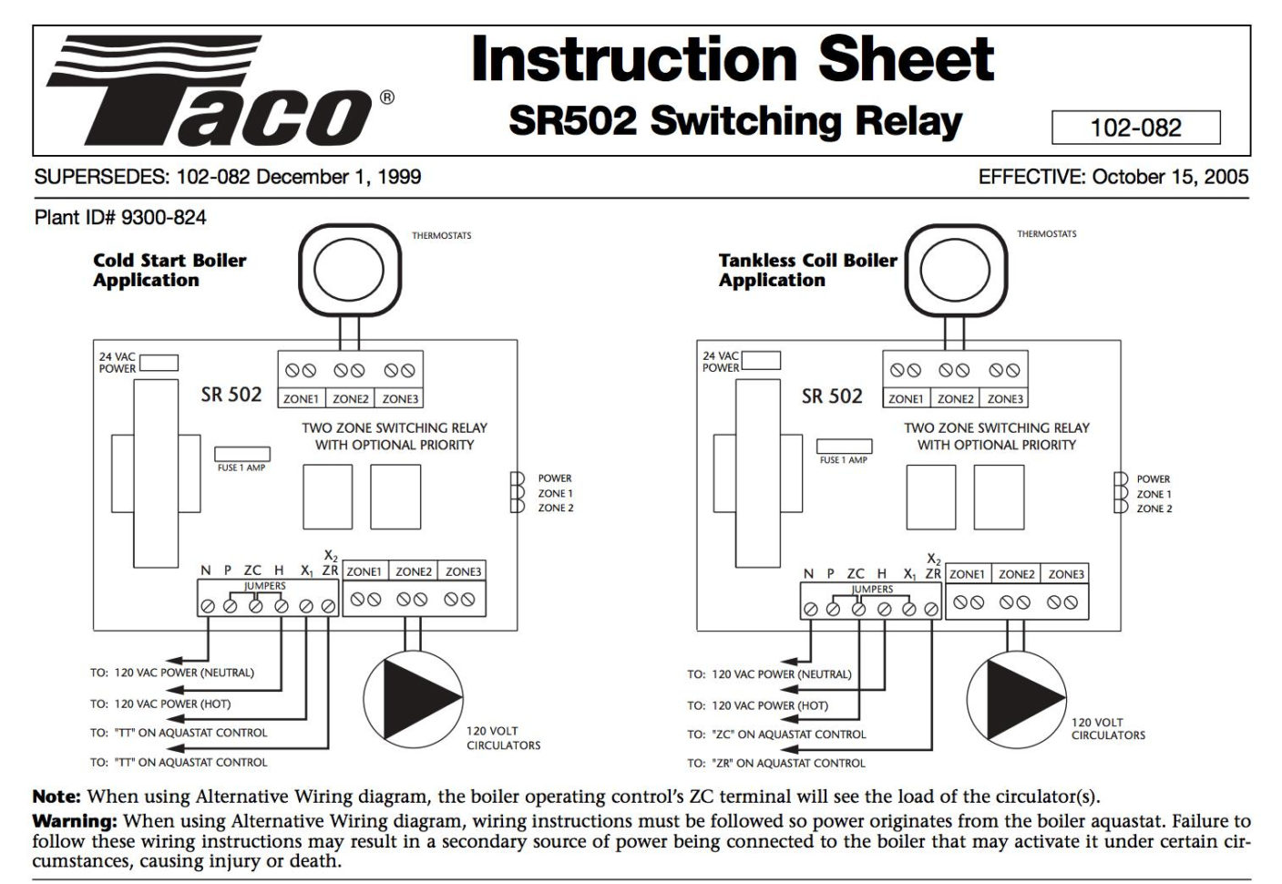 Zone Valve Wiring Installation  Instructions Guide To Heating